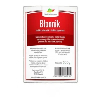 BŁONNIK OCZYSZCZAJĄCY WITALNY babka płesznik jajowata 500g — zdjęcie 1