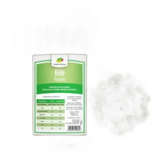 BÓB PRAŻONY solony CHIPSY z BOBU przekąska 500g — zdjęcie 1