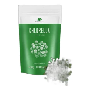 Chlorella Słodkie Zdrowie tabletki 1000 szt. 250 g — zdjęcie 1
