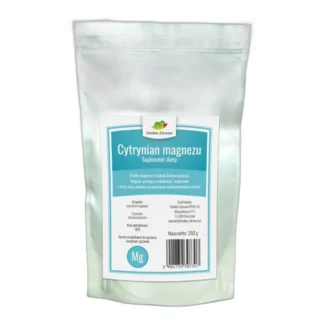 Cytrynian magnezu Słodkie Zdrowie proszek czysty 250 g — zdjęcie 1