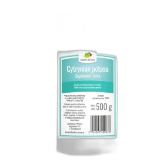 Cytrynian potasu Słodkie Zdrowie proszek 500 g — zdjęcie 1