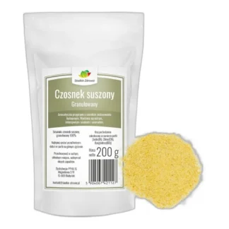 Czosnek granulowany Słodkie Zdrowie 200 g — zdjęcie 1