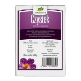 CZYSTEK SUSZONY CISTUS TURCJA 4x 500g 2kg 100% — zdjęcie 1