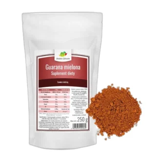 GUARANA MIELONA naturalna kofeina w proszku 250g — zdjęcie 1