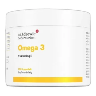 Kapsułki omega-3 Słodkie Zdrowie 1000 mg z witaminą E 150 szt. — zdjęcie 1