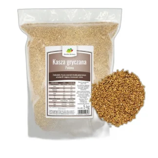 KASZA GRYCZANA palona prażona ciemna ŚWIEŻA 5kg POLSKA — zdjęcie 1