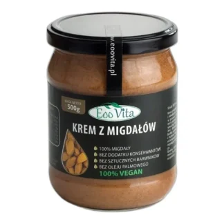 Krem pasta MASŁO MIGDAŁOWE z migdałów 500g — zdjęcie 1