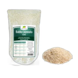 Łuska babki jajowatej Słodkie Zdrowie proszek 1 kg wegański — zdjęcie 1