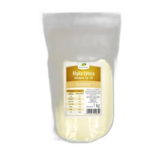 MĄKA ŻYTNIA chlebowa TYP z lokalnego młyna 1kg 720 — zdjęcie 1