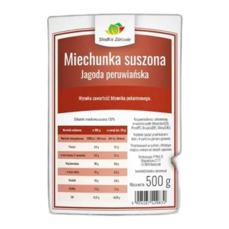 Miechunka suszona Słodkie Zdrowie 500 g wysoka zawartość błonnika — zdjęcie 1