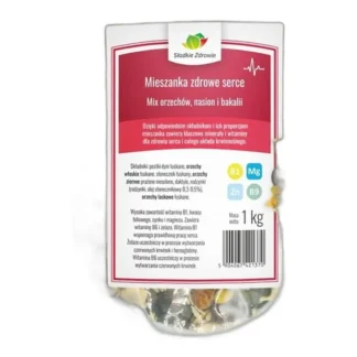 MIESZANKA ZDROWE SERCE studencka witaminy cynk 1kg — zdjęcie 1