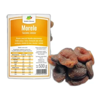 Morele suszone naturalne Słodkie Zdrowie niesiarkowane 500 g — zdjęcie 1
