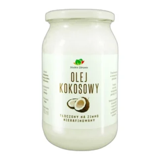OLEJ KOKOSOWY NIERAFINOWANY VIRGIN NATURALNY 900ML — zdjęcie 1