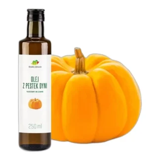 OLEJ Z PESTEK DYNI tłoczony na zimno 250ml — zdjęcie 1