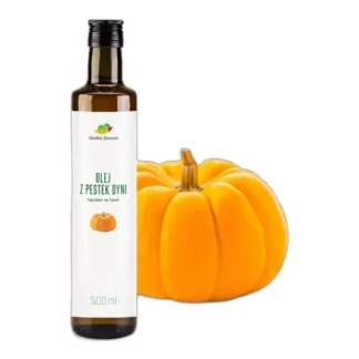 OLEJ Z PESTEK DYNI tłoczony na zimno 500ml — zdjęcie 1
