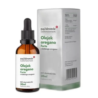 OLEJEK OREGANO FORTE 30ml z dzikiego oregano 90% karwakrolu 100% czystości anali — zdjęcie 1