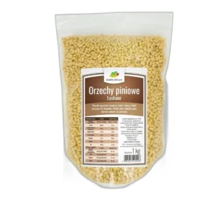 Orzechy piniowe Słodkie Zdrowie całe 1000 g wegańskie — zdjęcie 1