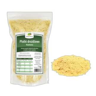 PŁATKI DROŻDŻOWE drożdże nieaktywne NATURALNE 1kg — zdjęcie 1