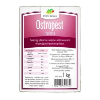Słodkie Zdrowie Ostropest ziarno 1kg — zdjęcie 1