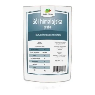 SÓL HIMALAJSKA gruba RÓŻOWA NATURALNA 1kg — zdjęcie 1