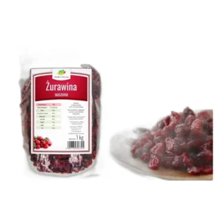 ŻURAWINA SUSZONA NATURALNA WYSOKA JAKOŚĆ BEZ KONSERWANTÓW 1kg — zdjęcie 1