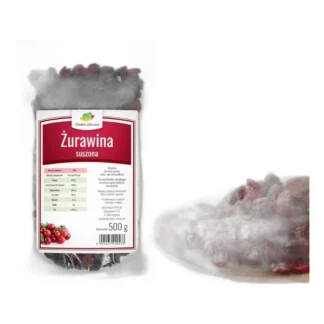 Żurawina suszona cięta Słodkie Zdrowie naturalna 500 g — zdjęcie 1